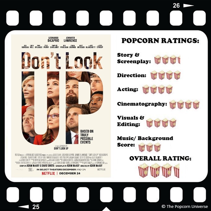 Don't Look Up Movie Review Ratings